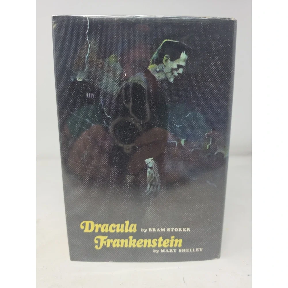 Dracula By Bram Stoker & Frankenstein By Mary Shelley Book Club Edition -Vintage